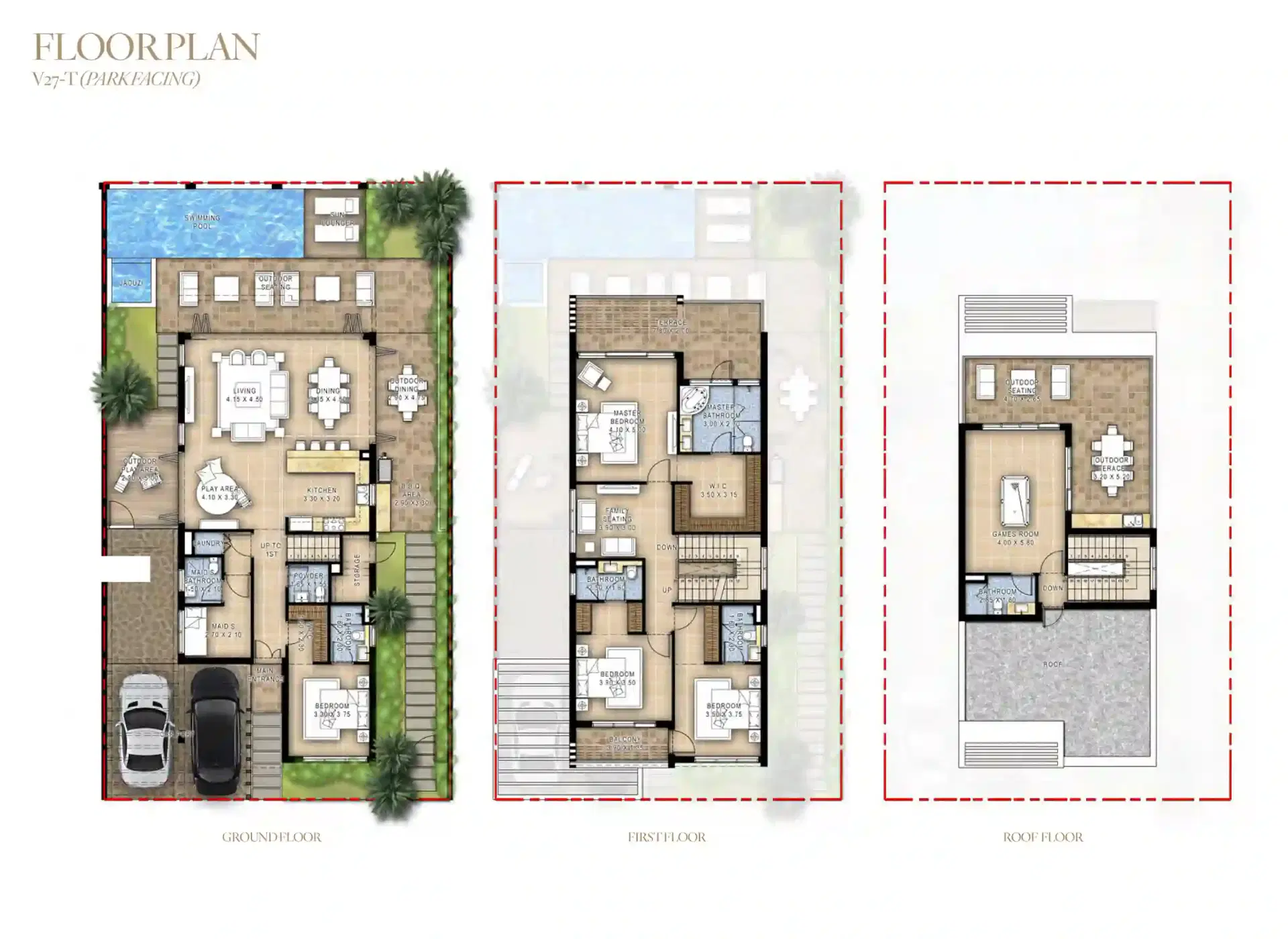 4 Bedroom Villas