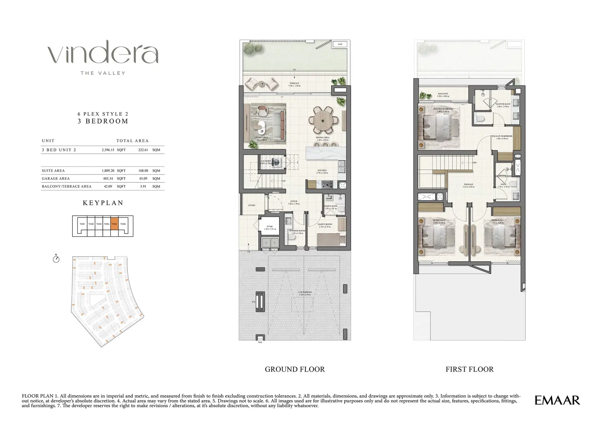 3 Bedroom Townhouses Type-1