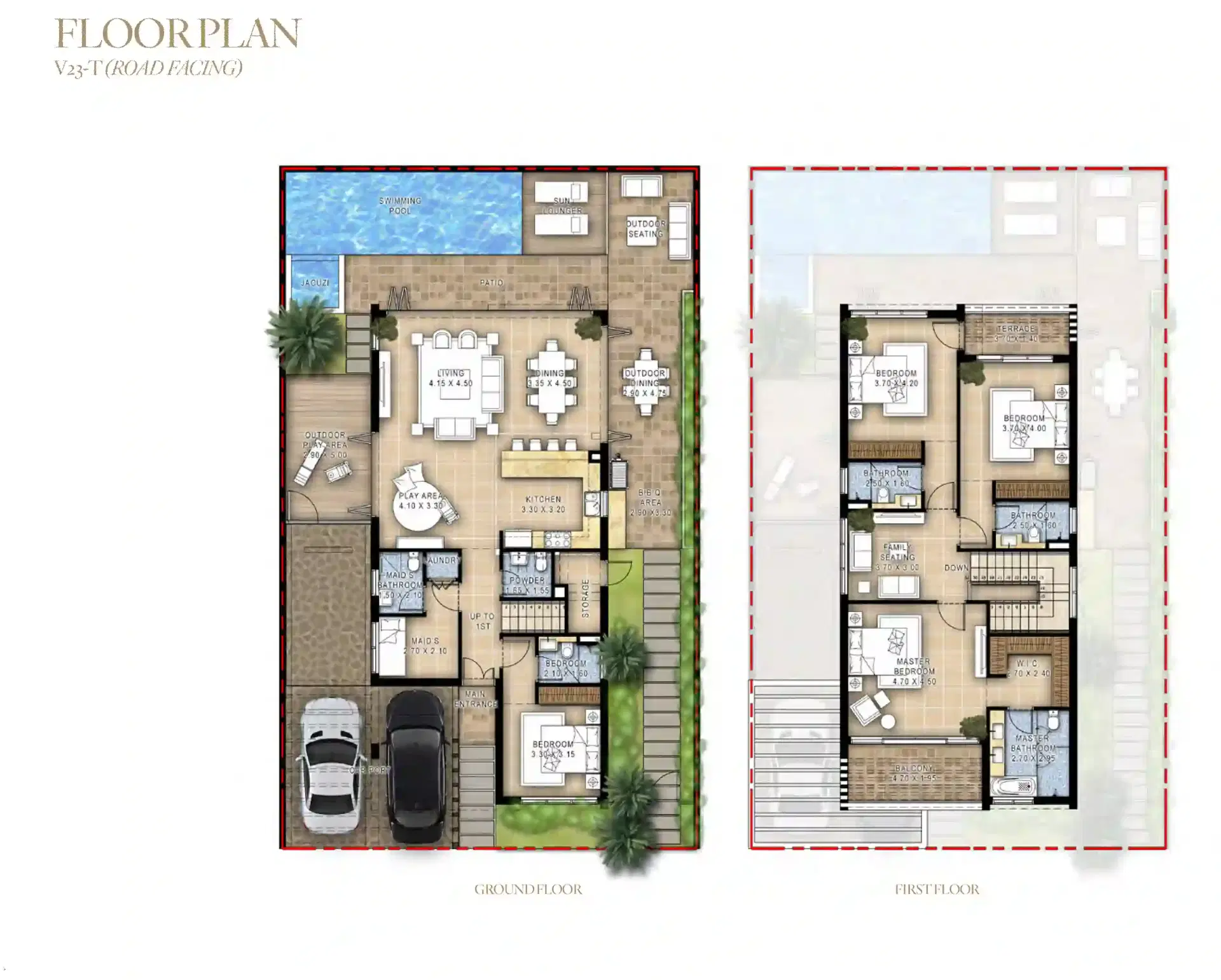 4 Bedroom Villas