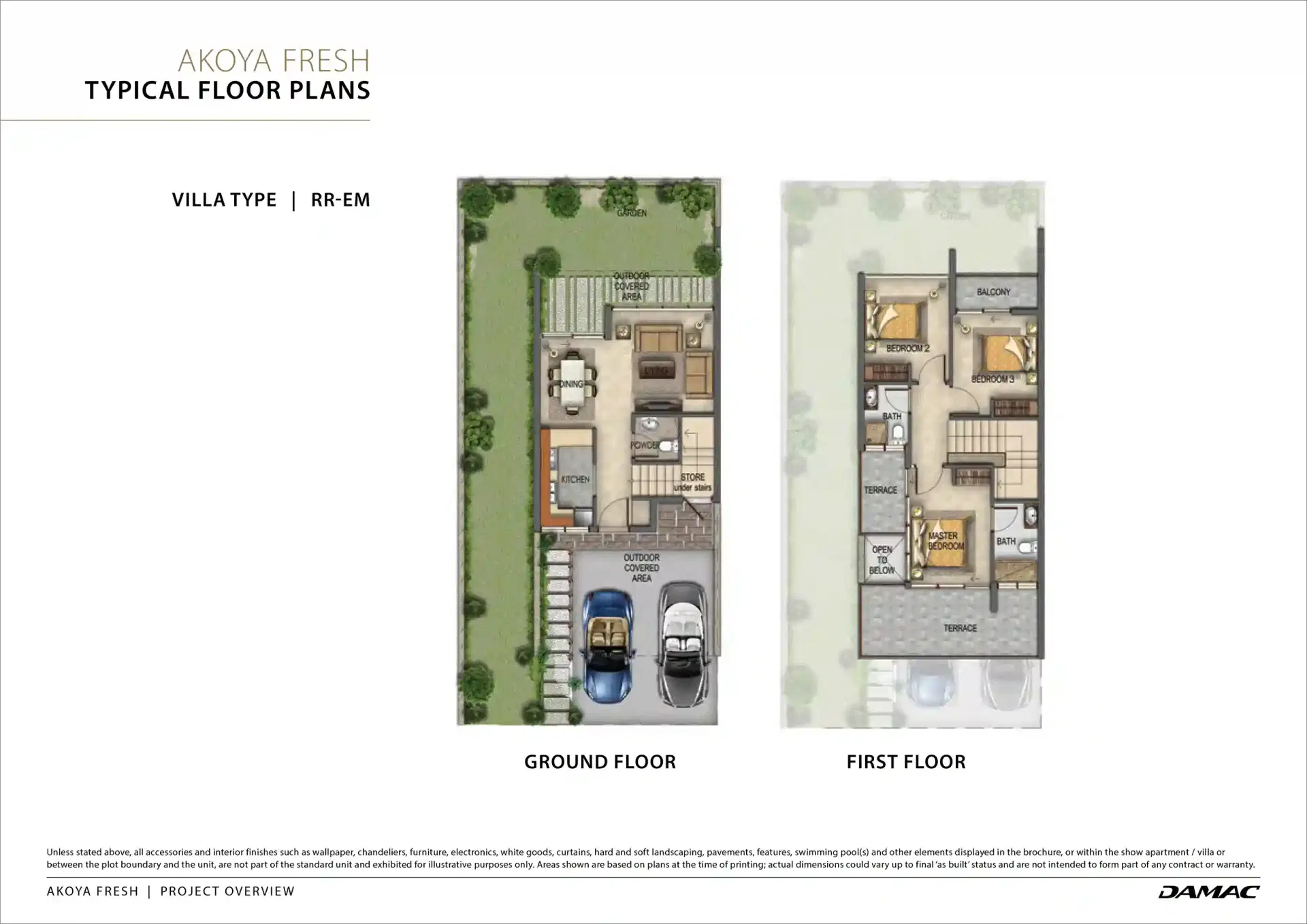 3 Bedroom Villas