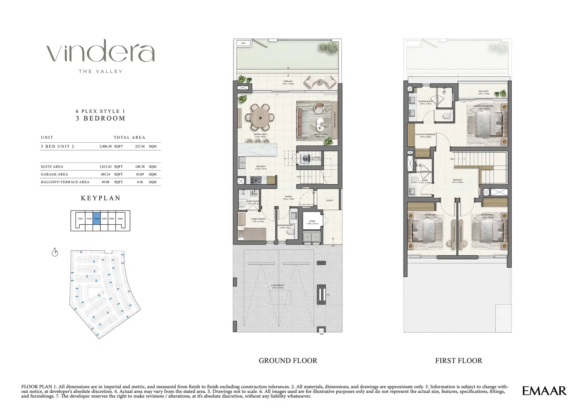 3 Bedroom Townhouses Type-2