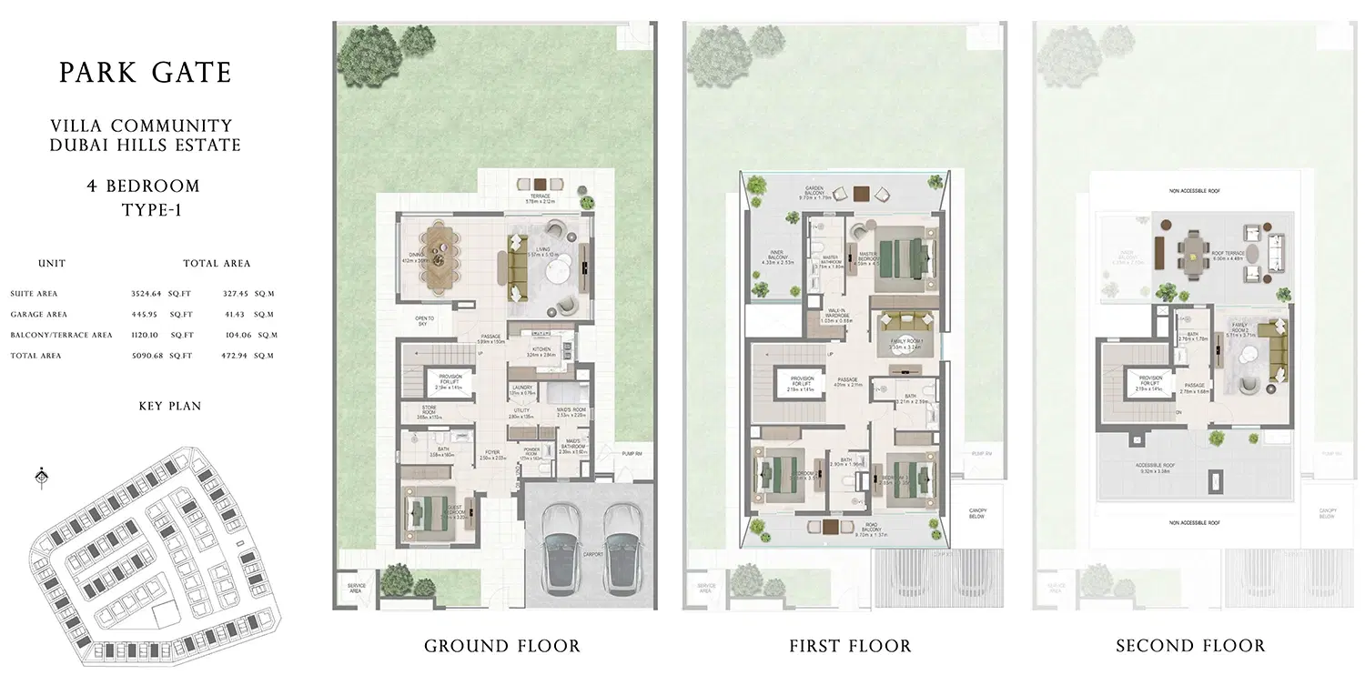 4 Bedroom Villas