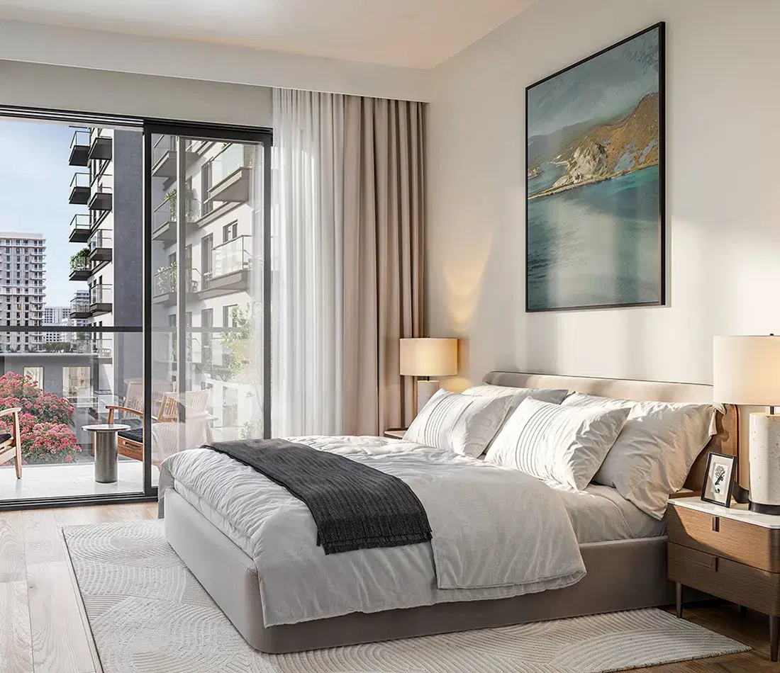 Lana On The Park Master Bedroom
