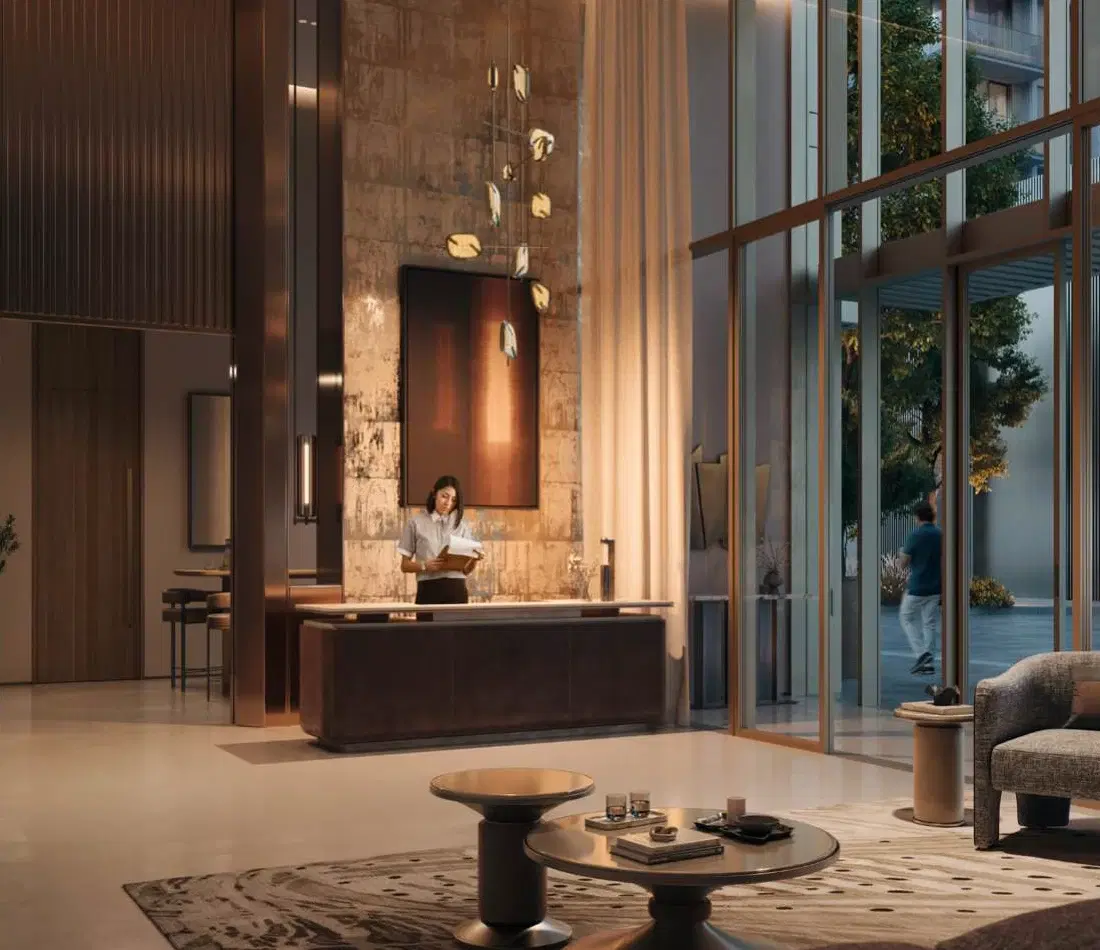 Emaar Arlo Lounge Area