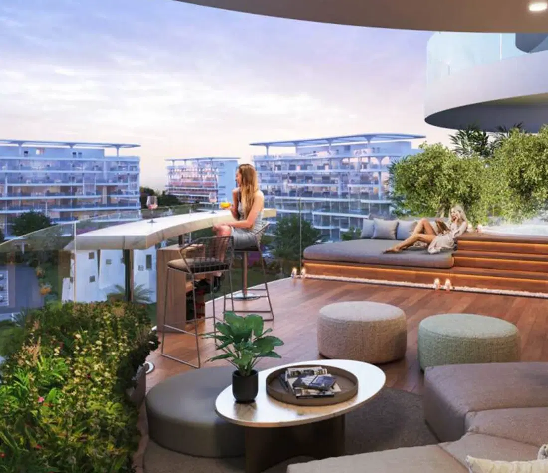 Lagoons View Phase 2 Dubai Balcony View