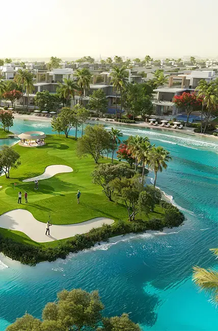 Damac Islands Phase 2 in Dubailand main bannner and higlight