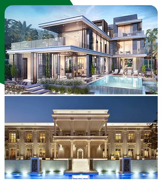 Mansion or Villa difference know the difference and find out premium options