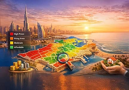 Dubai Property Price Heatmap 2026: Smart Investment Guide