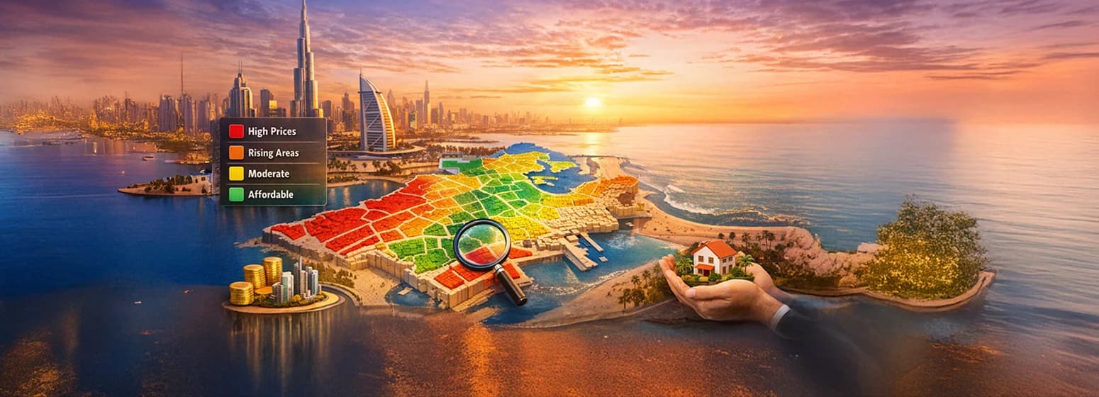 Dubai Property Price Heatmap 2026: Smart Investment Guide