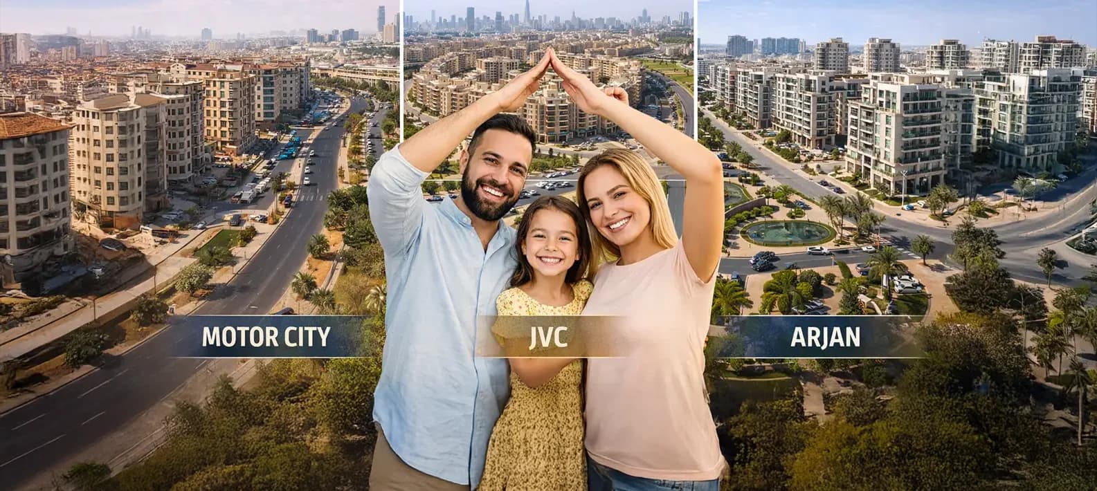 Motor City vs JVC vs Arjan: Best Location for Family Homes in Dubai