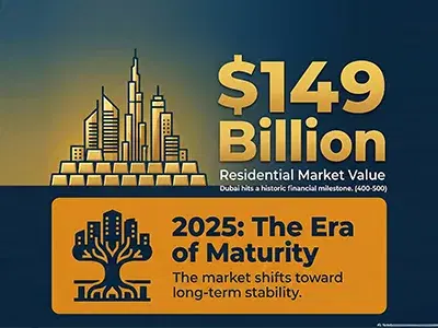 Dubai Housing Market Crosses $149Bn in 2025, Enters Mature Growth Phase