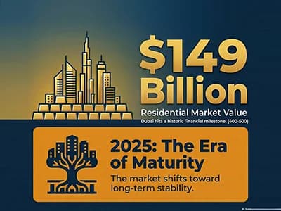 Dubai Housing Market Crosses $149Bn in 2025, Enters Mature Growth Phase