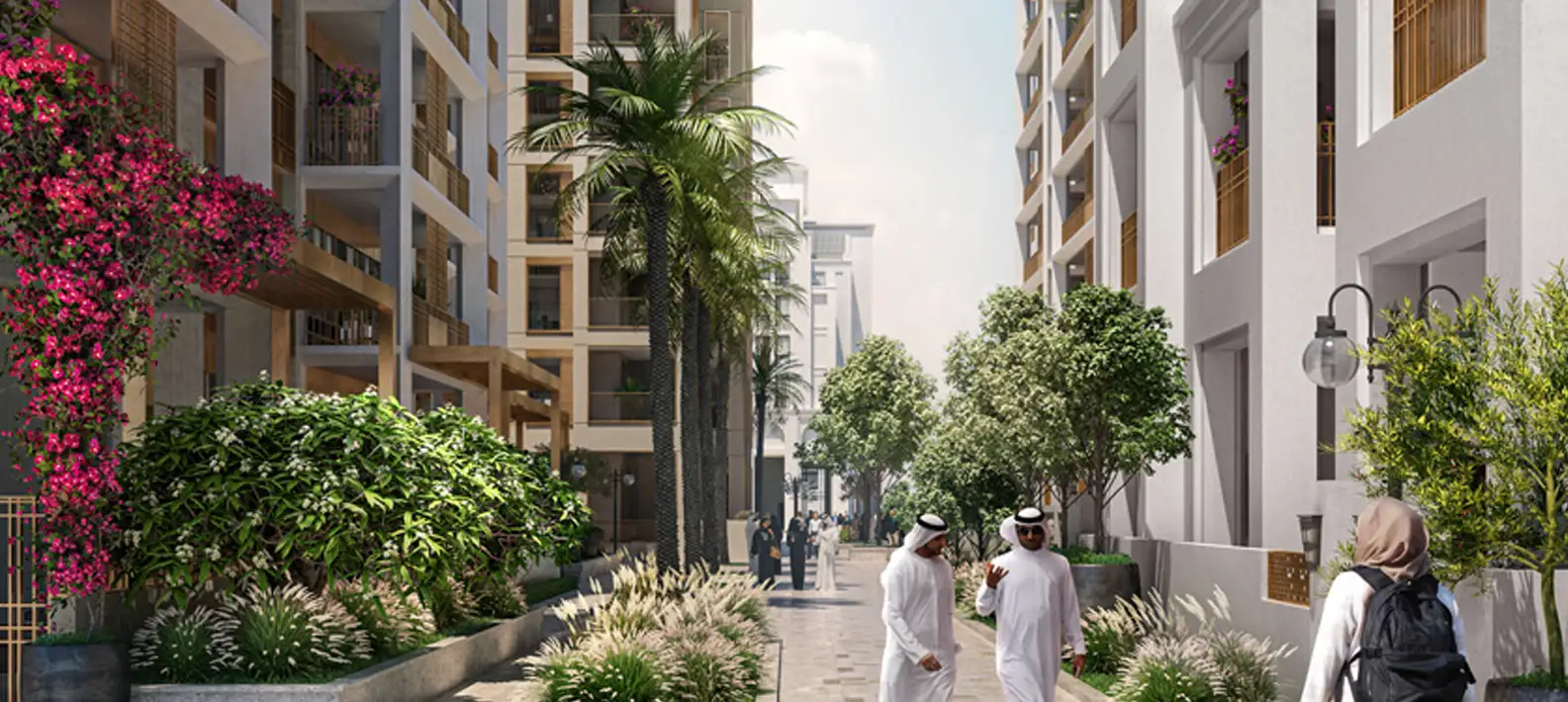 EMAAR Creek Beach Orchid Banner