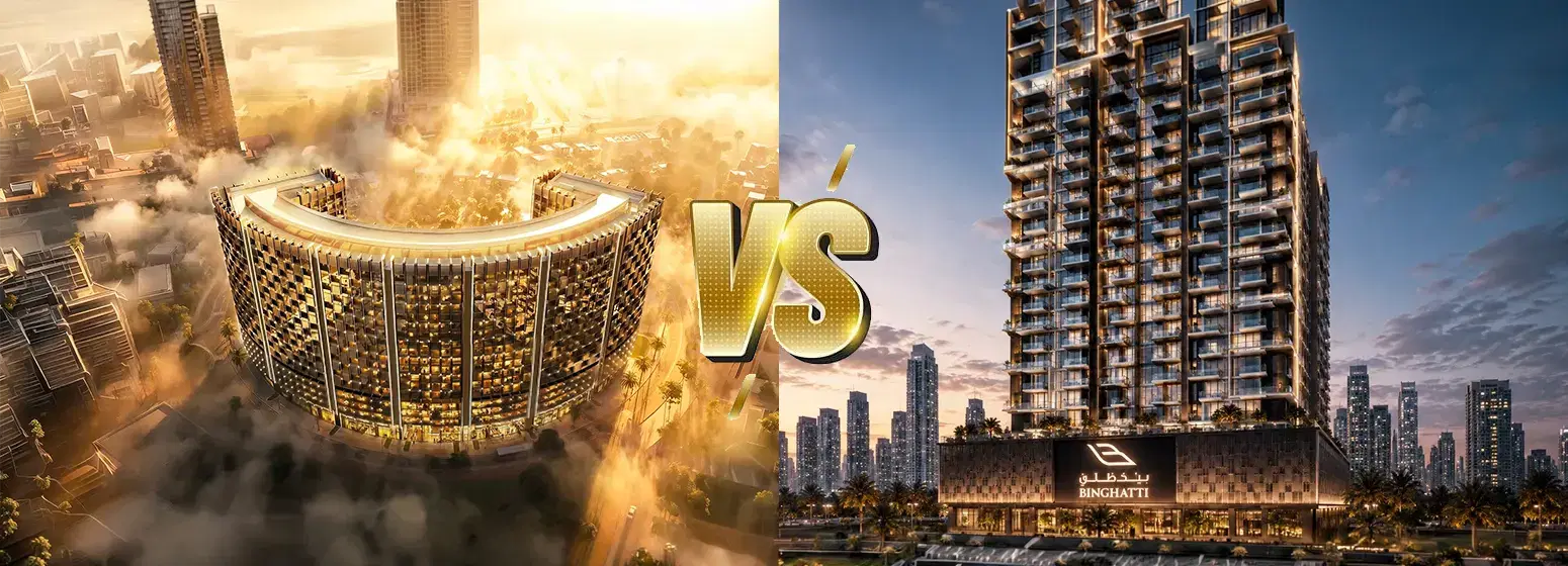 Binghatti Wraith vs Binghatti Starfall: Which Al Jaddaf Tower to Buy in 2026