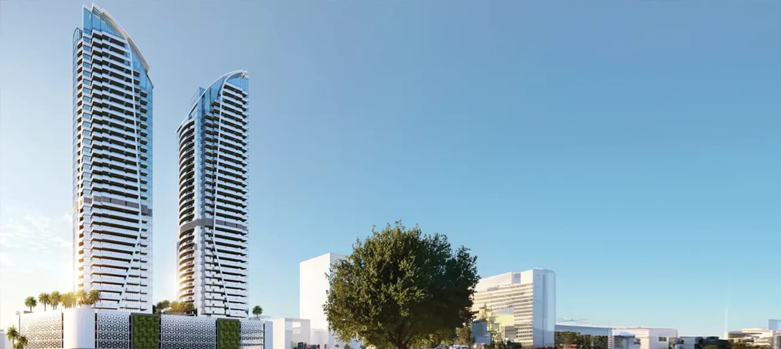 Red Square Tower Dubai Main Banner