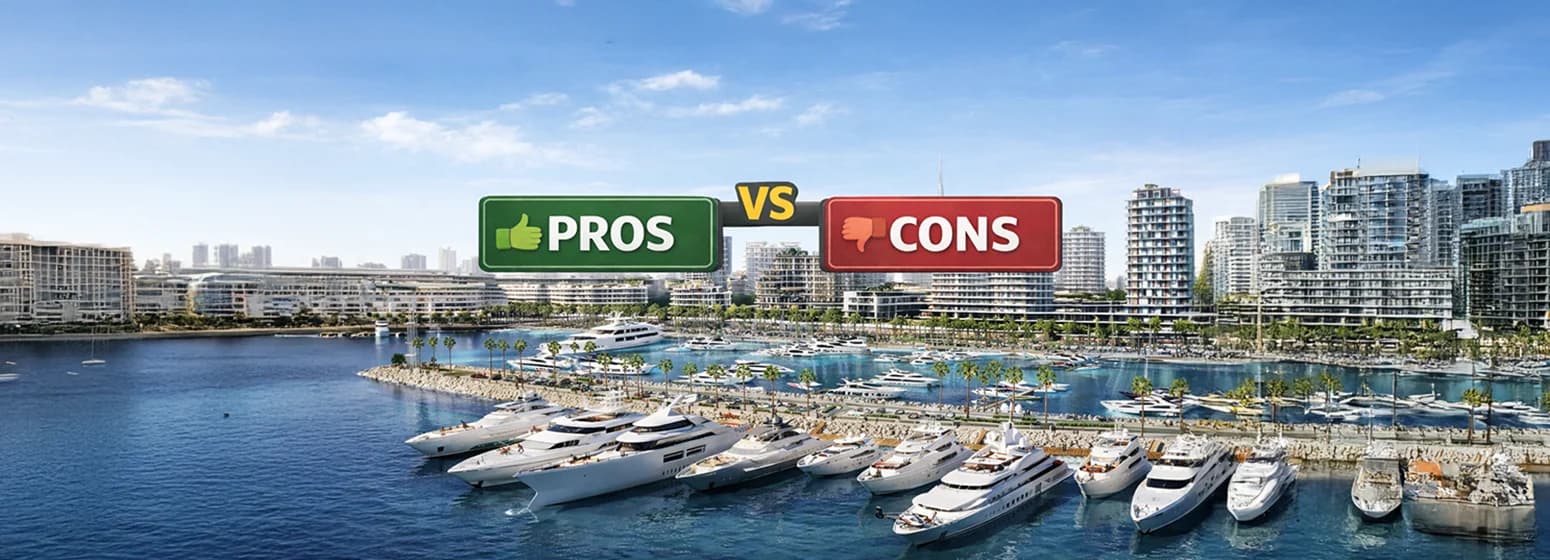Pros And Cons Of Living In Rashid Yachts & Marina Community