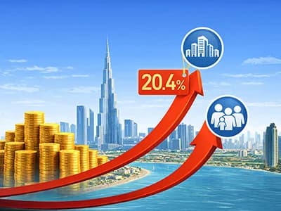 Dubai Property Prices Soar 20.4% in Prime Locations – Market Outlook