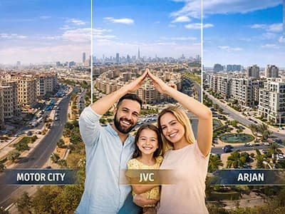 Motor City vs JVC vs Arjan: Best Location for Family Homes in Dubai