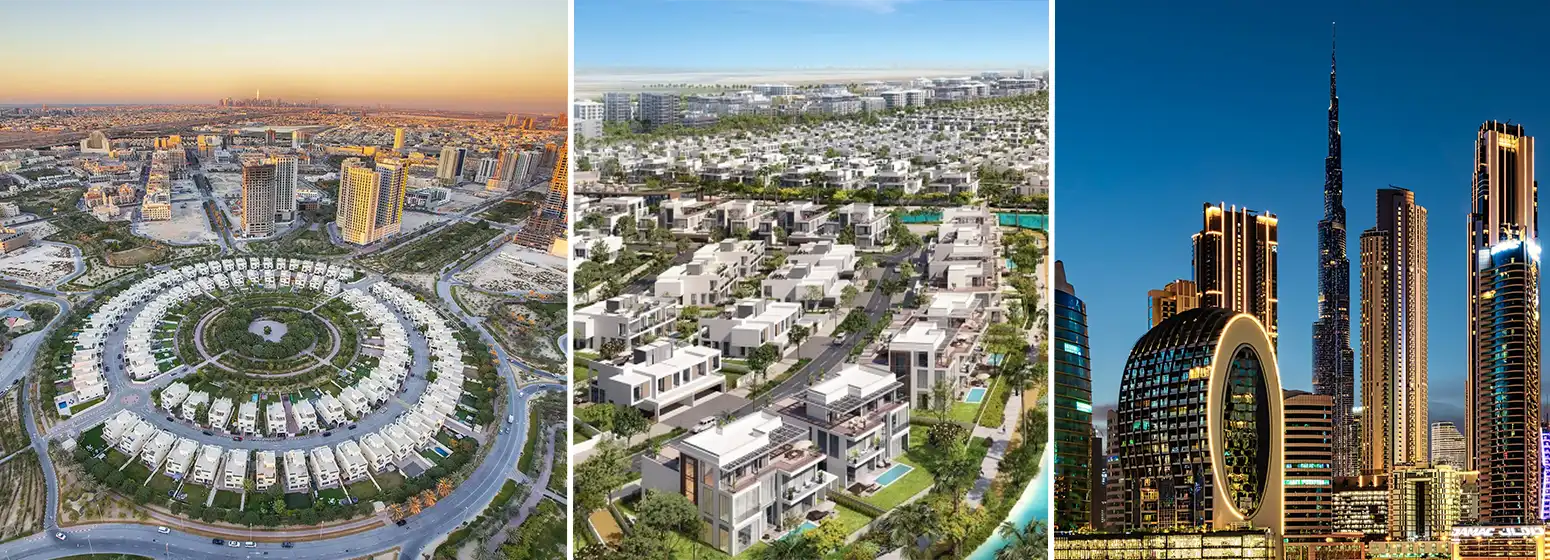 Top Performing Communities in Dubai 2025," Based on Sales Volume & Value
