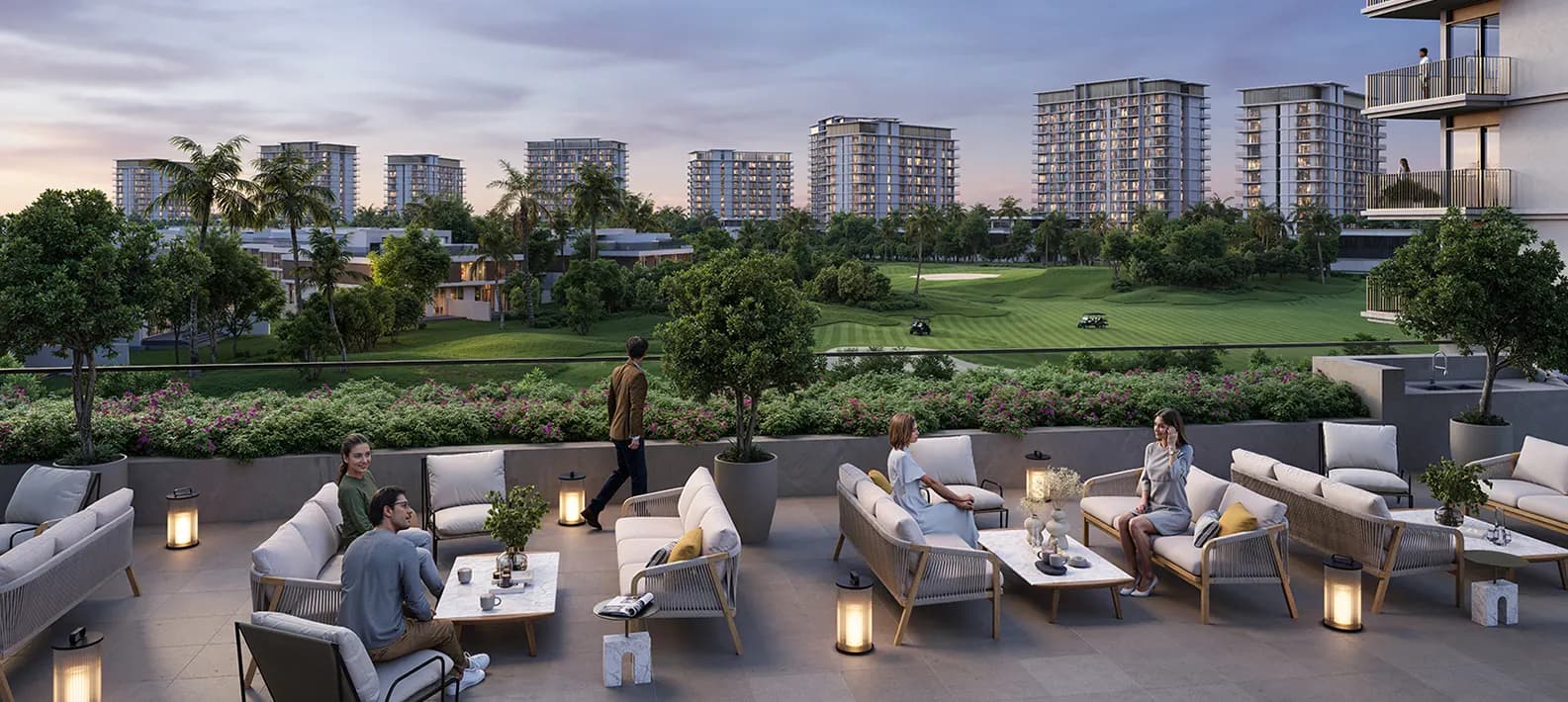 Golf Dale at Emaar South Main Banner