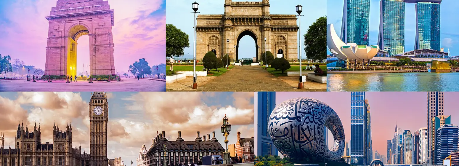 Best City for Property Investment in 2025? Dubai, London, Mumbai, Singapore Vs. Delhi-Returns, Rental Yield & Growth