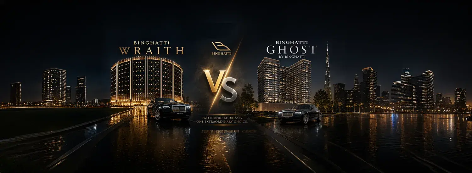 Binghatti Wraith vs Ghost: Floor Plans, Creek View, and Resale Outlook for Al Jaddaf 2026