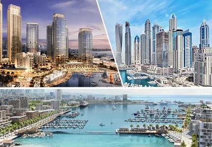 Dubai Creek Harbour Vs. Rashid Yachts & Marina Vs. Dubai Marina: Community Guide