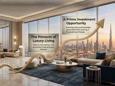 Binghatti Records Middle East’s Highest Penthouse Sale in Dubai