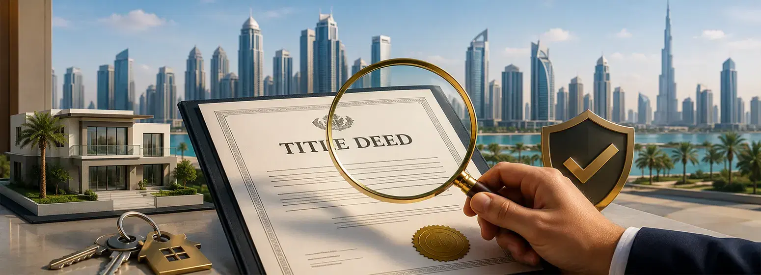 Title Deed Verification In Dubai