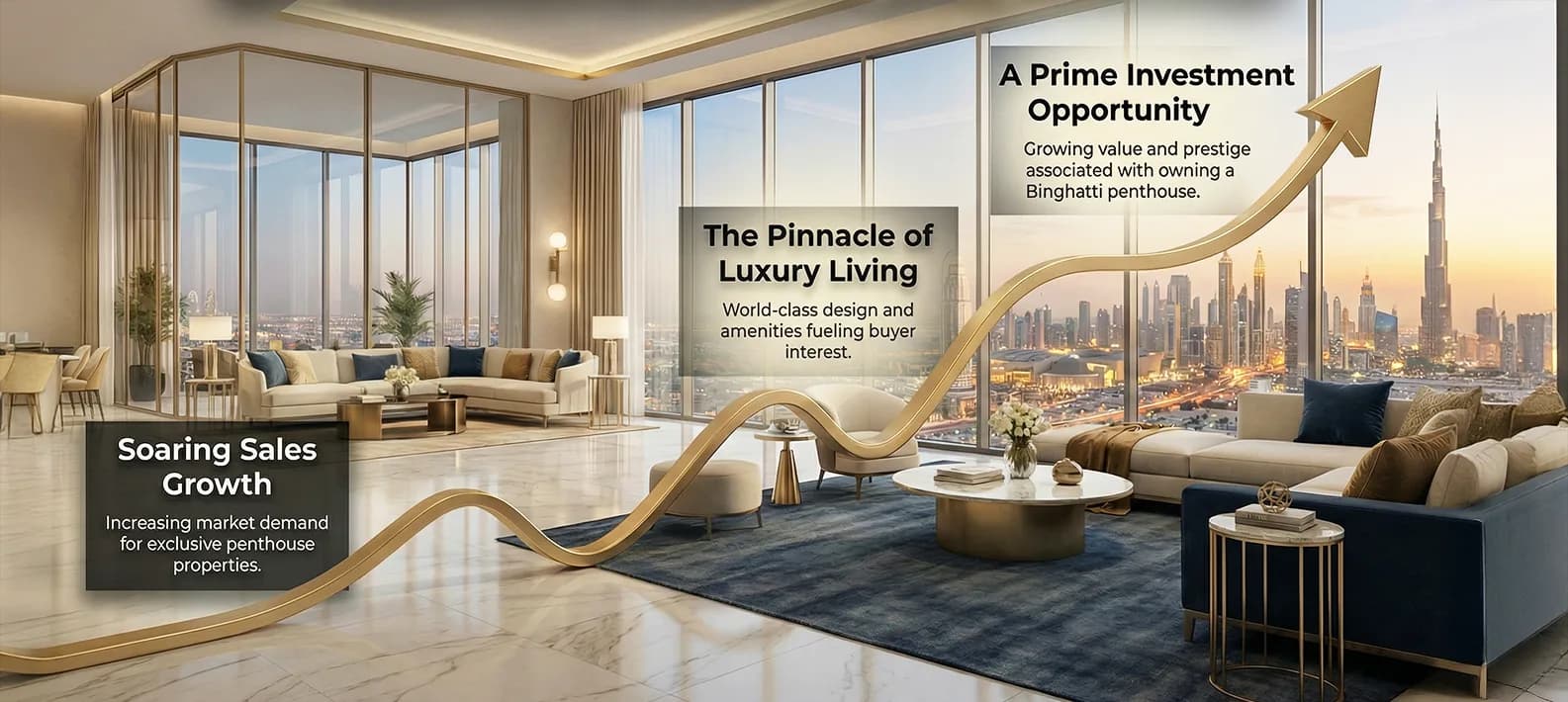 Binghatti Records Middle East’s Highest Penthouse Sale in Dubai