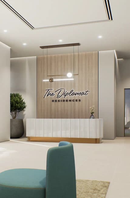 The Diplomat Residences Banner