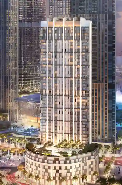 Emaar Burj Crown Banner Banner