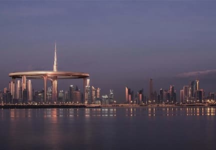 Znera Space Dubai Bringing A 550-Meter Downtown Circle Around Burj Khalifa