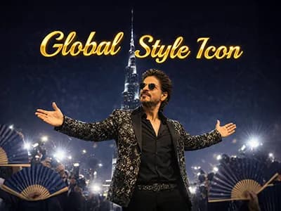 Shah Rukh Khan Makes Grand Return To Dubai for Global Style Icon Recognition