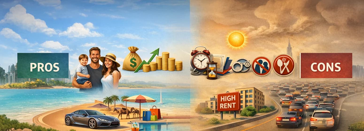 Pros and Cons of Living in Dubai