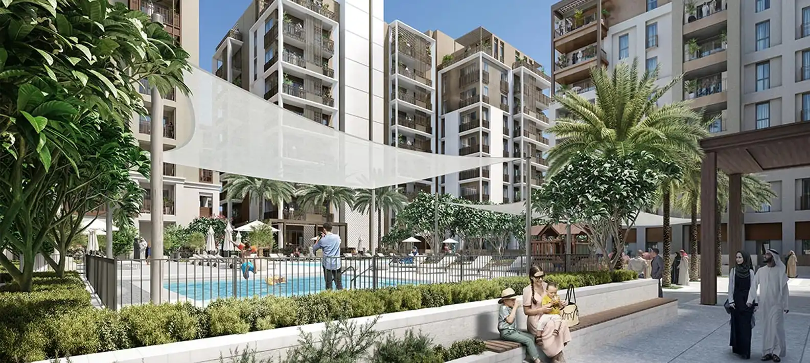 EMAAR Lotus Creek Beach Banner