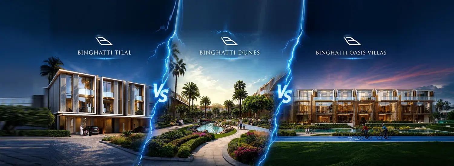 Tilal Binghatti Buyer Guide 2026: Dunes vs Oasis