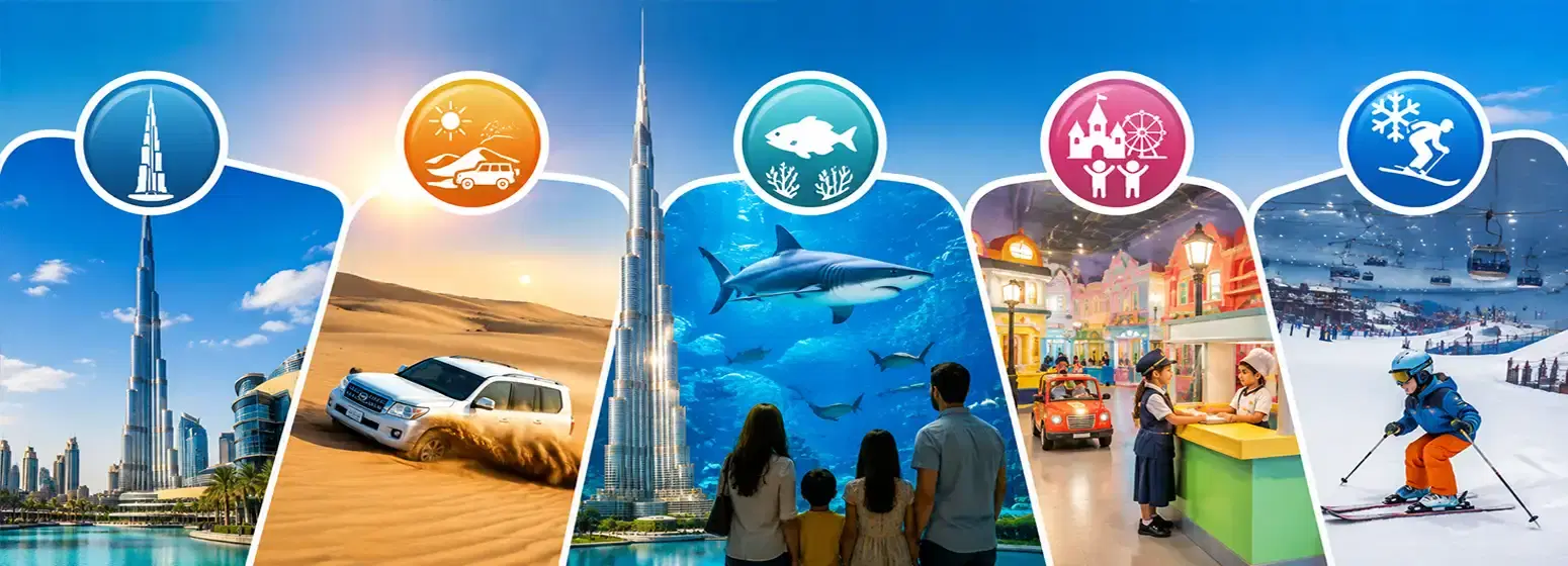15 Best Places for Family Attractions in Dubai