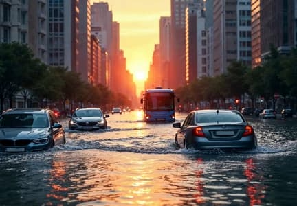 Dubai Resilence Shines through Heavy Rainfall