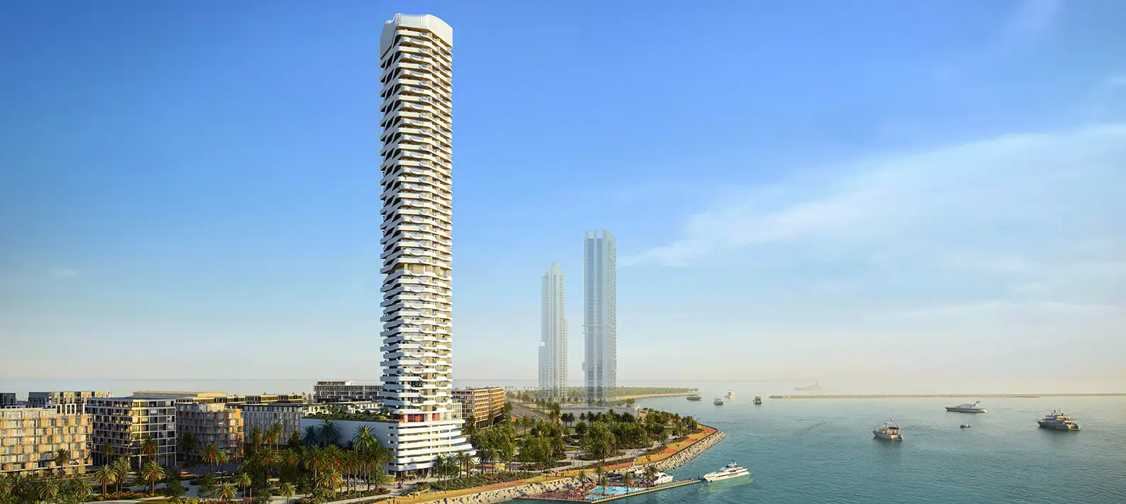 DAMAC Coral Reef Banner