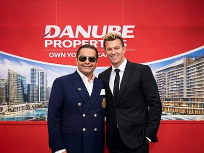 Danube Properties Appoints Cricket Legend Brett Lee as Global Brand Ambassador
