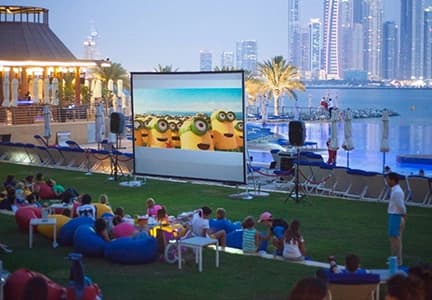 Top 10 Outdoor Cinemas In Dubai For A Fun Movie Night