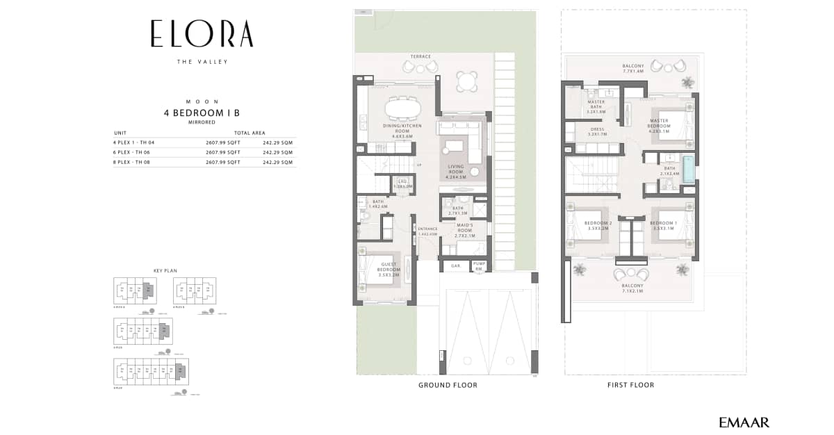 4 Bedroom Townhouses