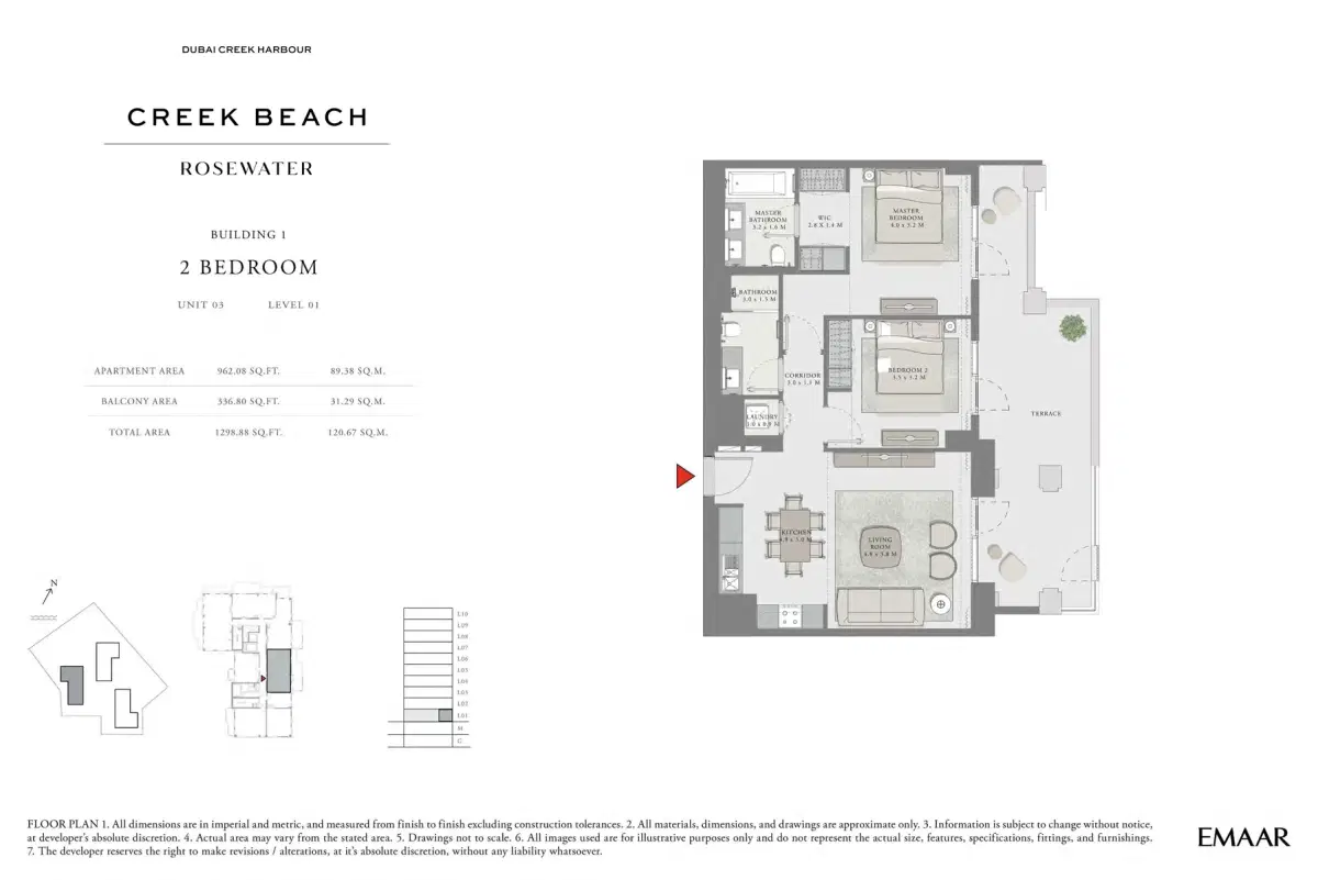 2 Bedroom Apartments