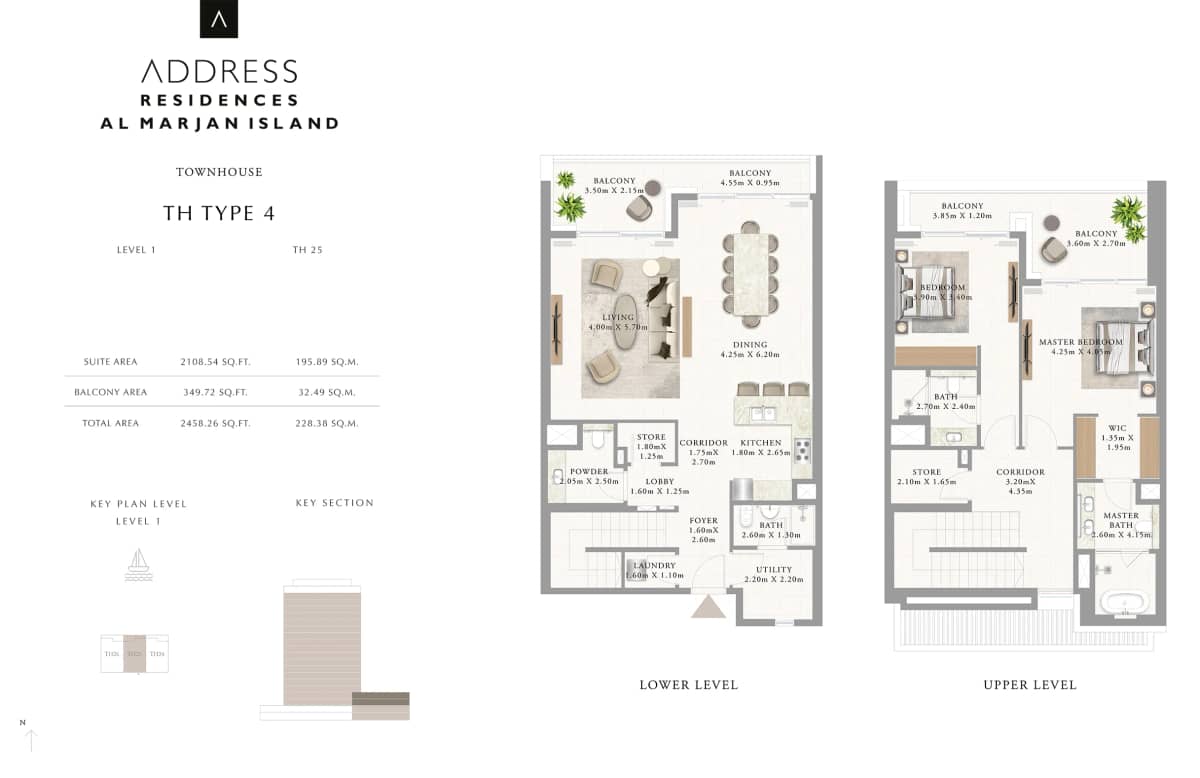 2 Bedroom Townhouses