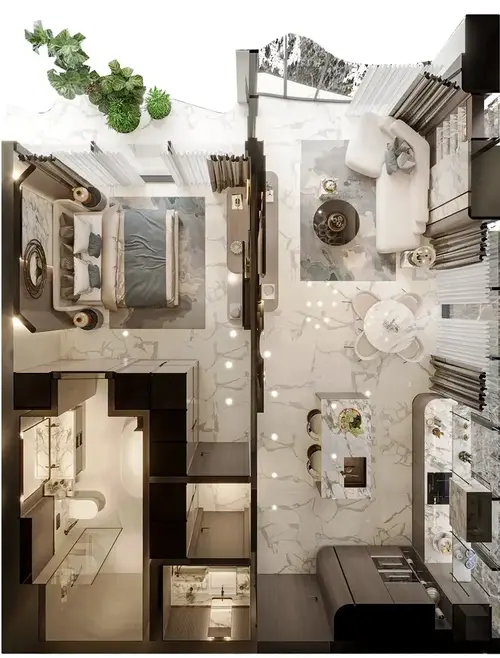 1 Bedroom Apartments