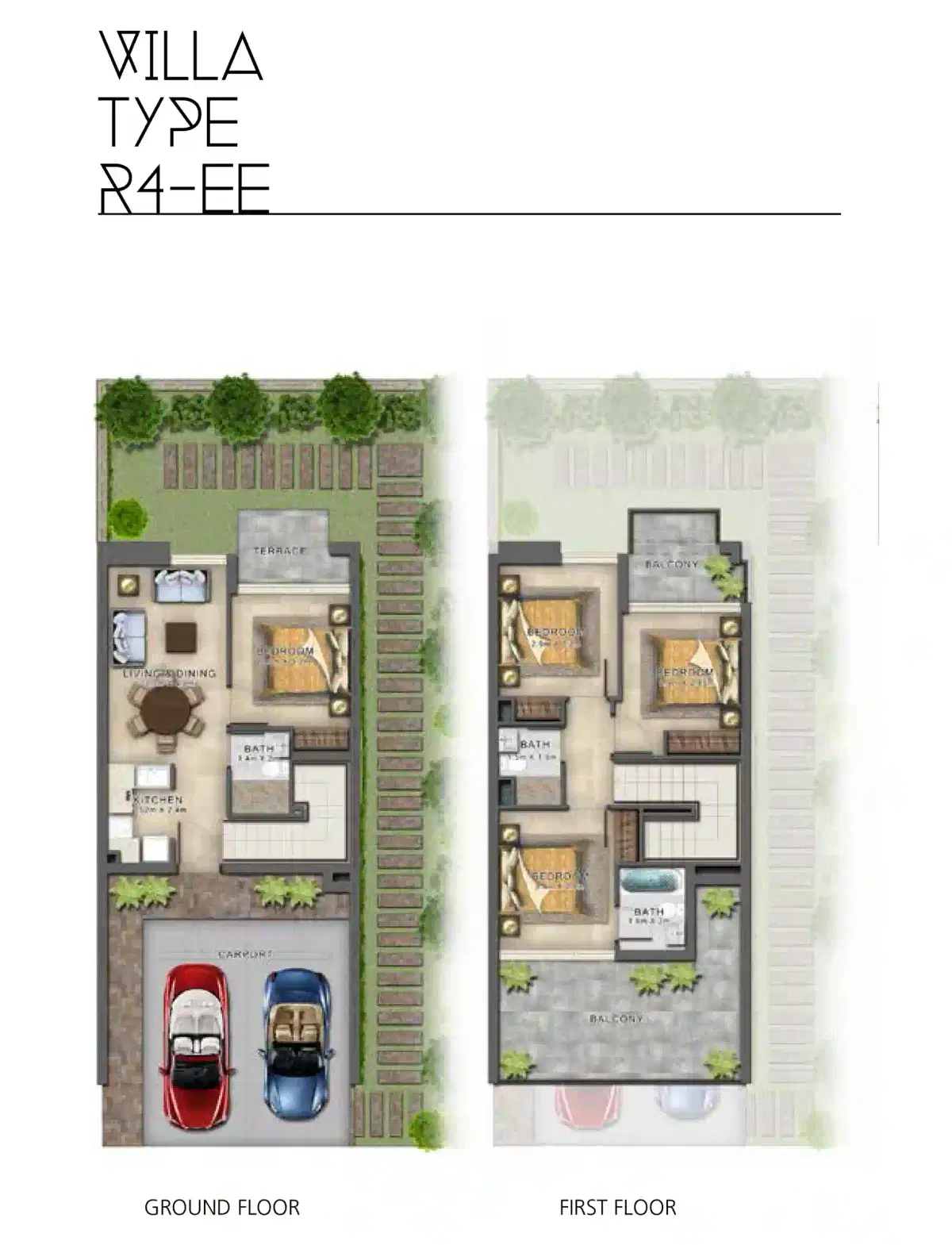 4 Bedroom Villas