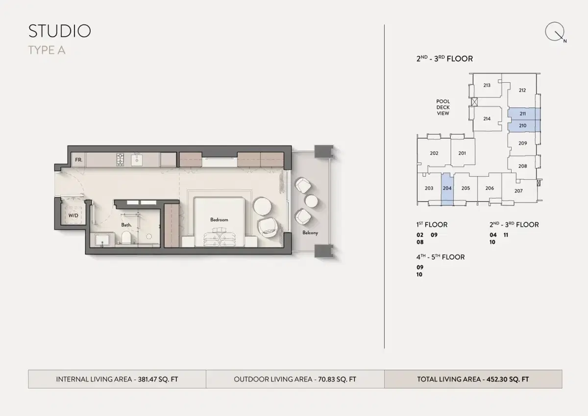 Ellington Hillmont Residences Jvc Studios Floor Plan