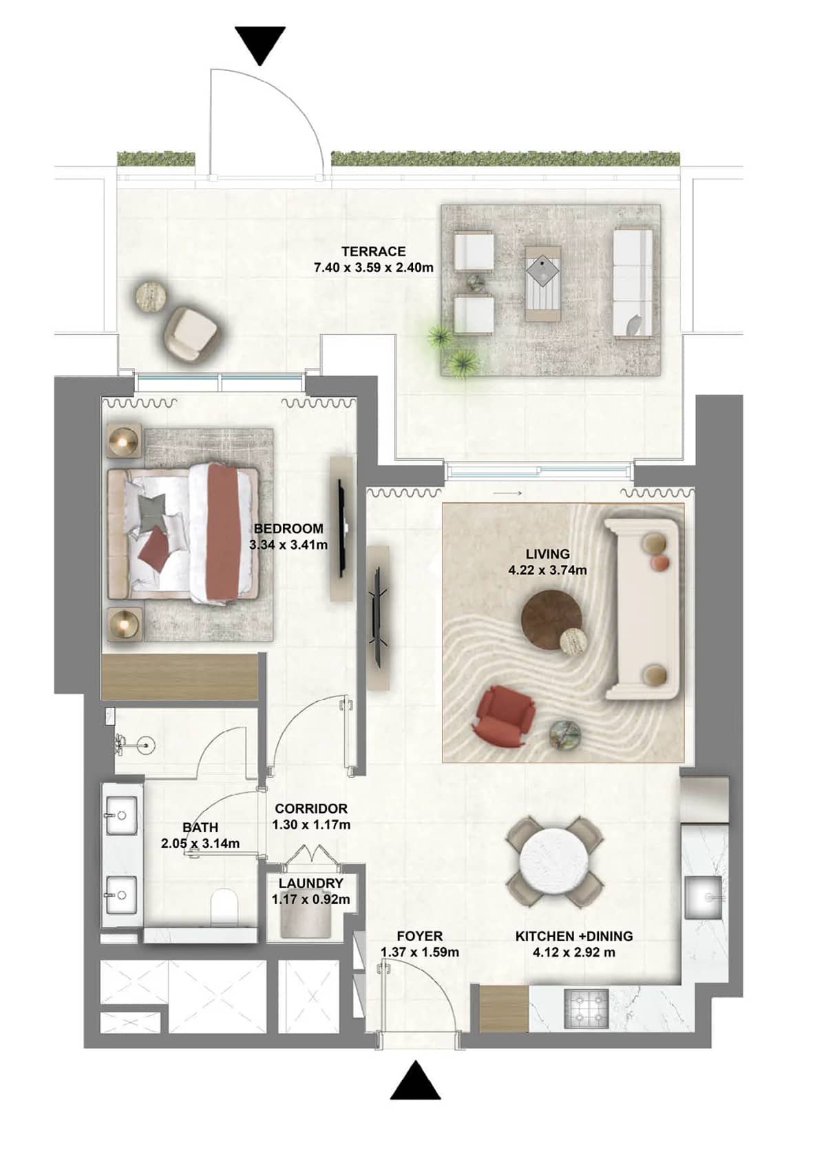 1 Bedroom Apartment-1