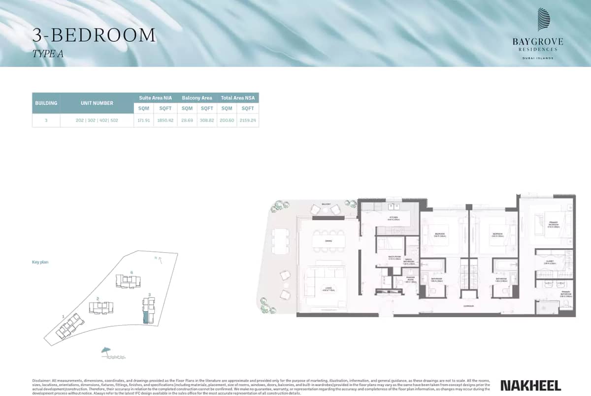 3 Bedroom Apartments